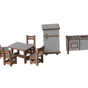 PA023 - Kit de Móveis - Cozinha.