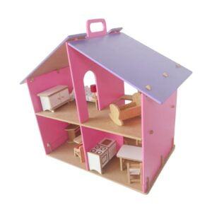 PA219xp - casa flex colorida com móveis